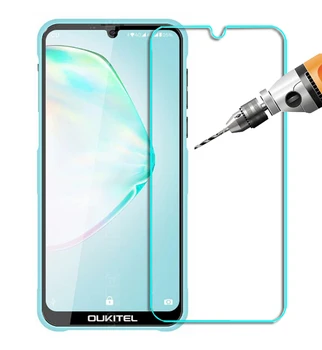 Перейти на Алиэкспресс и купить Закаленное стекло для OUKITEL K13 c16 c15 C12 C13 U23 C11 K9 K12 Y1000 C17 Pro Защитное стекло для экрана 2.5D Премиум Защитная пленка