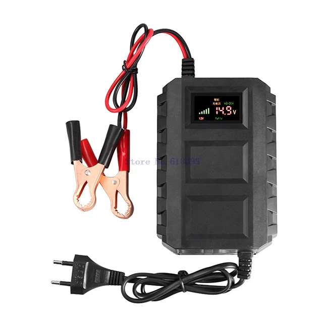 

A5-- 12V 20A LED Display Car Battery Charger 110-240V Intelligent Automobile Car Battery Charger Vehicle Battery Charger