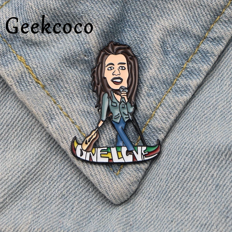 Geekcoco, модная эмалированная булавка, мультфильм, милый персонаж, брошь, коллекция, Металлический Нагрудный Знак, броши для женщин, мужчин, ювелирное изделие, подарок J0577