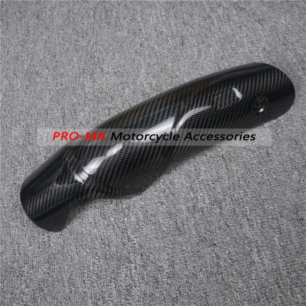 Motorcycle Exhaust Cover in Carbon Fiber for BMW S1000R 2014 2015 2016 2017 S1000RR 2011 2012 2013 Twill glossy weave | Автомобили и