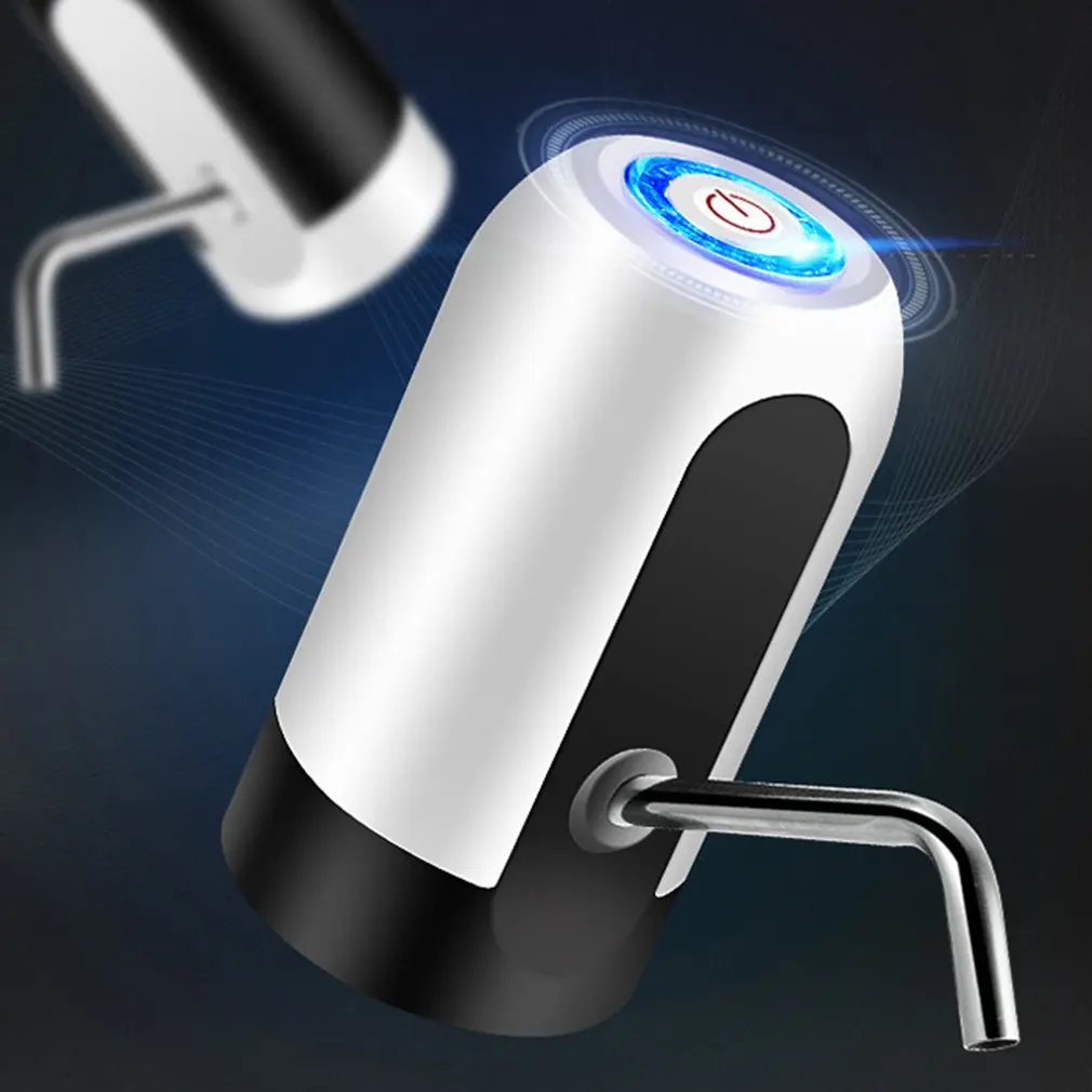 Насос для бутыля с водой зарядка через Usb автоматический насос для питьевой воды портативный Электрический диспенсер для воды переключатель для водяного Насосное устройство