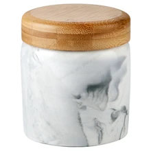 JEYL бытовые керамические Герметичные банки, креативный бак для хранения зерна, кухонная коробка для хранения, банка для кофе, деревянная крышка для хранения чайных бутылок