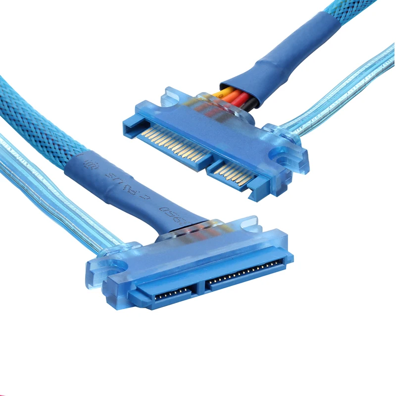 Удлинительный кабель SATA3.0/7 + 15 SATA для передачи данных шнур питания/кабель