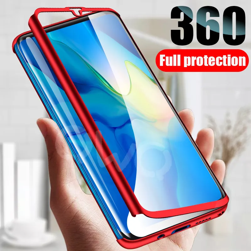 

360 degree matte Phone case For Huawei p20 p30 Mate 20 10 lite pro full protective Cover For Huawei P10 lite nova 3 3i hard PC