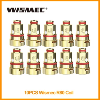 

10PCS Original Wismec R80 Coil 0.3ohm WV-M Head/0.8ohm WV01 Coil For Wismec R80 Kit Replacement Electronic Cigarette