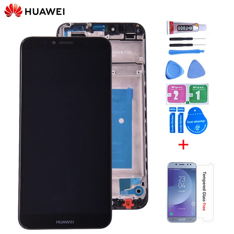5,7 дюймов для huawei Y6 ATU-L11 ATU-L21 ATU-L22 ATU-LX3 для Y6 Prime полный ЖК-дисплей дисплей+ кодирующий преобразователь сенсорного экрана в сборе