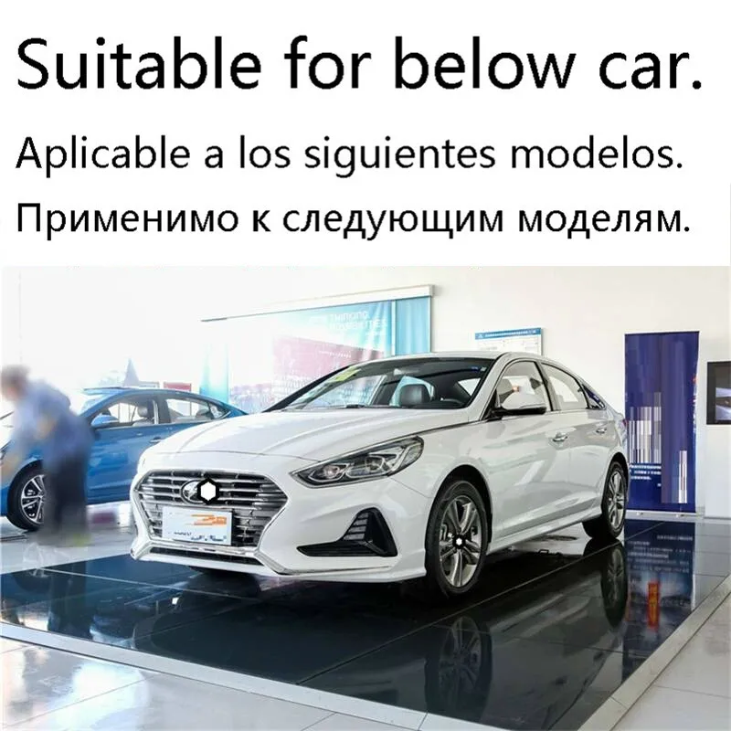Декоративные Автомобильные Защитные детали для модификации, аксессуары, аксессуары для автомобиля, гоночные грили 18 для hyundai Sonata