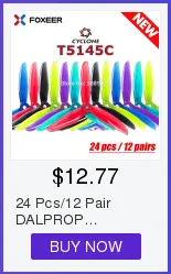 2 пары Dalprop Racerstar CYCLONE T7056C 7056 7x5,6x3 длинный диапазон 3 Лопасти Пропеллер для RC моделей двигатель мультикоптера запасные части