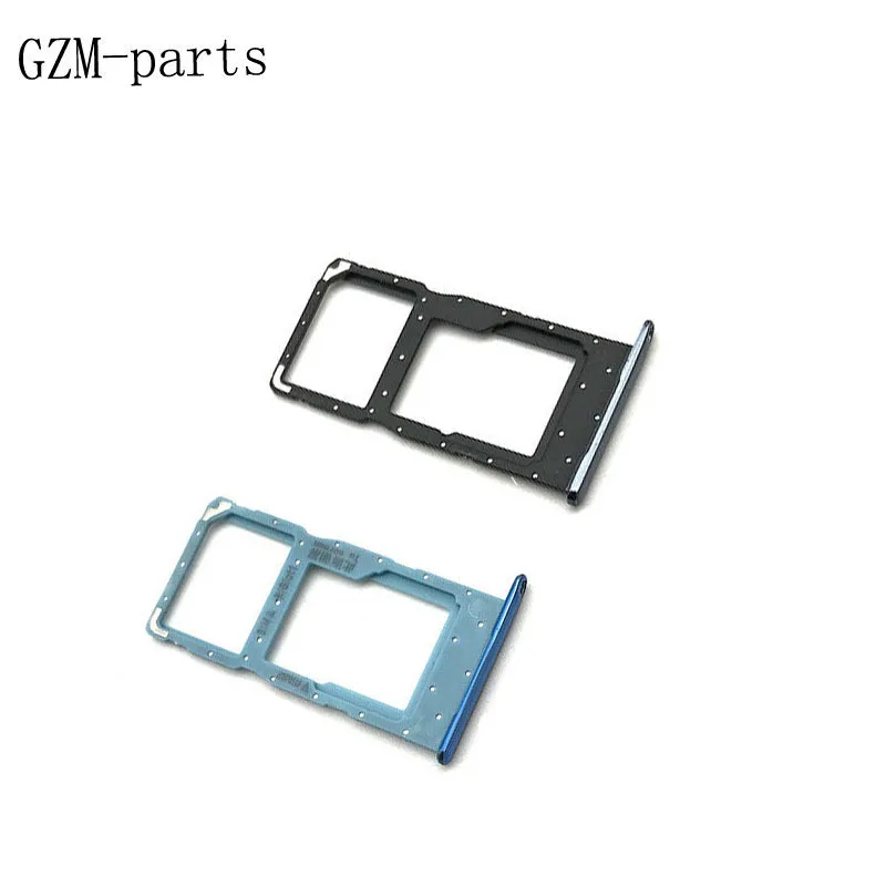 GZM-parts 5 шт./лот для huawei P Smart Micro Sim держатель для карт Слот лоток Адаптеры черный синий золотой цвет