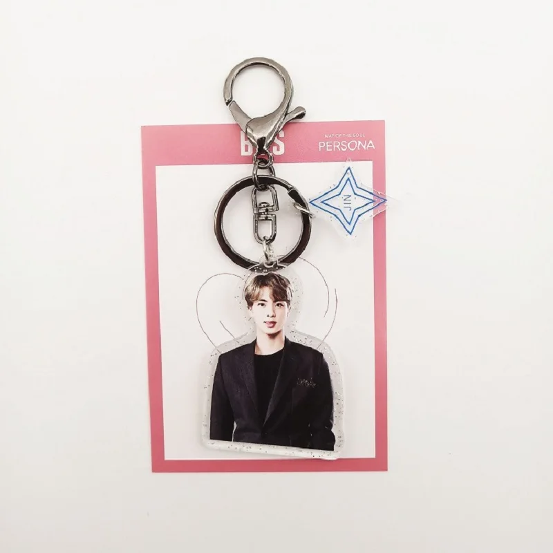 Kpop bangtan boys "RM" V "JIN" и т. Д. Персонализированный брелок в виде фигуры для женщин и мужчин ювелирные изделия Bangtan аксессуары-фурнитура