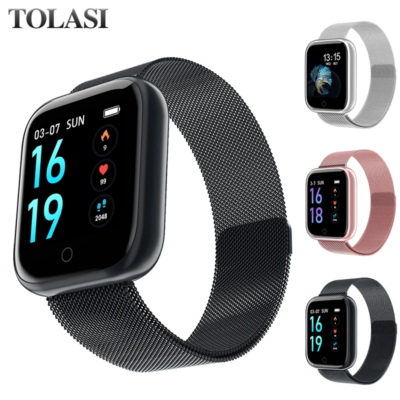 

T80 Smart watch waterproof VS Q9 P68 P70 bracelet watch Activity Fitness tracker Heart rate monitor BRIM Men women smartwatch