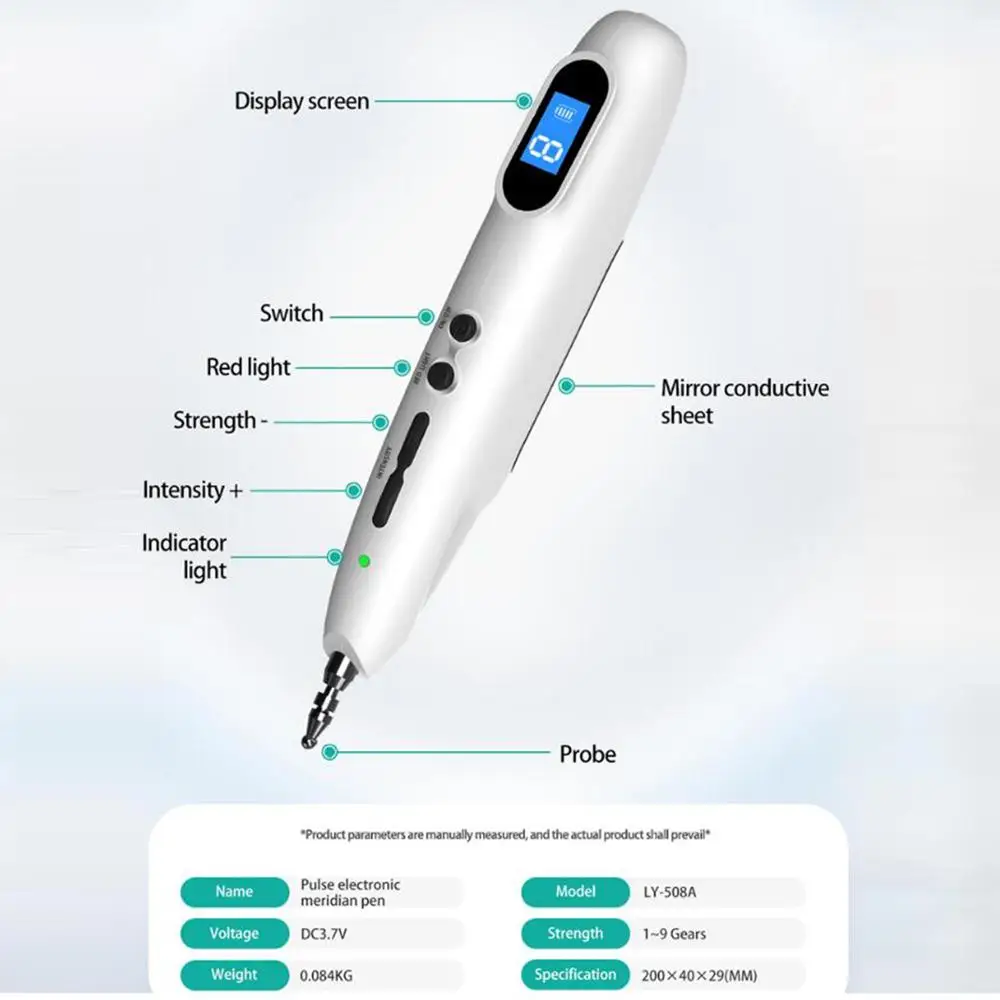 Medical Health Acupuncture Pen Point Detector Electronic Massage Pain