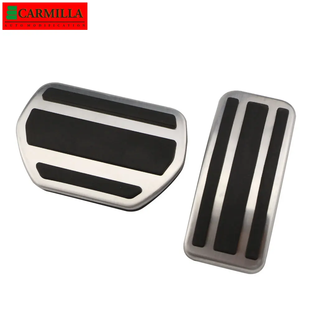 Stainless Steel Car Pedals Pads for Peugeot 207 301 307 208 2008 308 408 CC Citroen C3 C4 DS 3 4 6 DS3 DS4 DS6