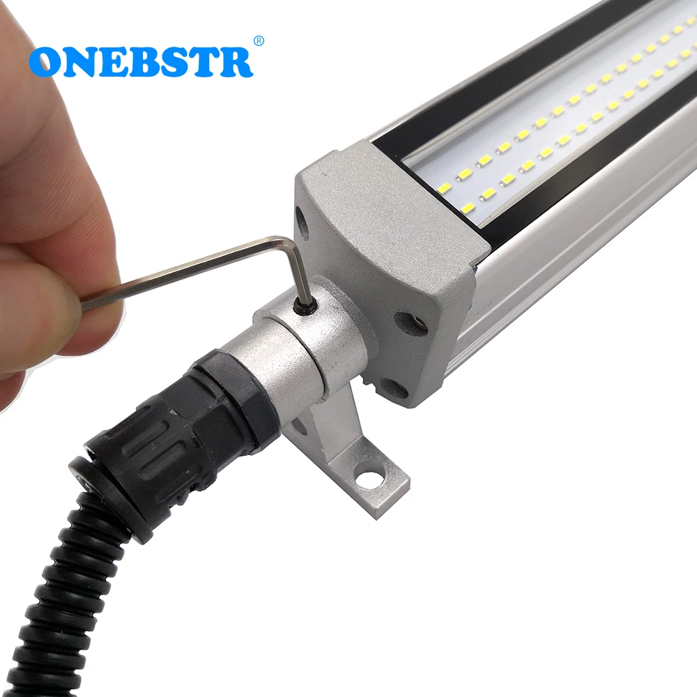 Luz de Trabalho Dc24v à Prova de Explosão à Prova Máquina Ferramenta Moagem Gravura Iluminação Lâmpada Dip68 Água Ip68 Ac220v Freeshipping 12w Led Cnc - Imagem 5