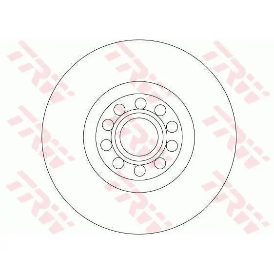Диск тормозной AUDI A4 2.0-3.2 04-/A6 1.8-4.2 97-05/A6 ALLROAD 0