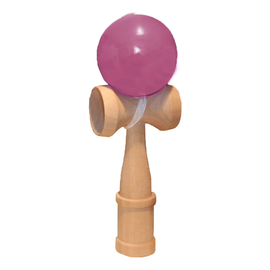 Шар KENDAMA струны профессиональная японская игрушка около 18,5 см мяч KENDAMA Спорт в свободное время - Цвет: pink