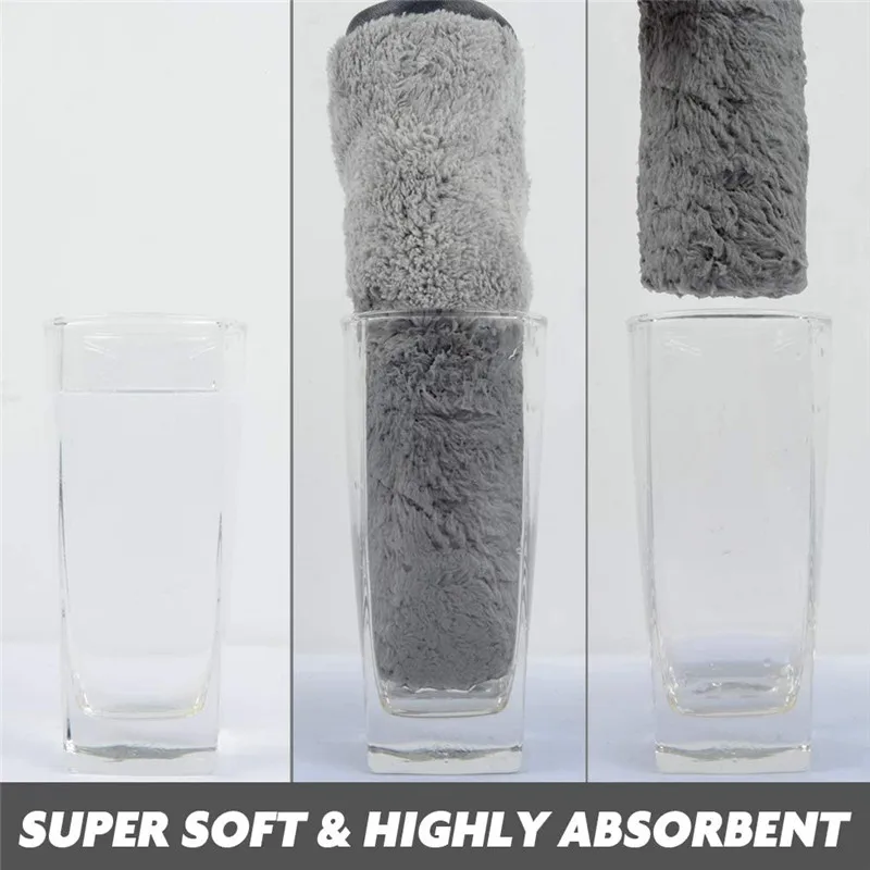 Microfiber Car Cleaning Cloths Ultra-Thick Car Drying Towel For Home Polishing Washing and Detailing