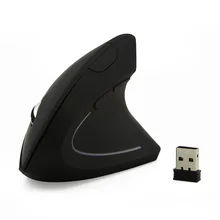 Wired Wireless Mouse Vertical Gaming Mouse USB Computer Mice Ergonomic Desktop Left hand Mouse 1600DPI for PC Laptop Office Home