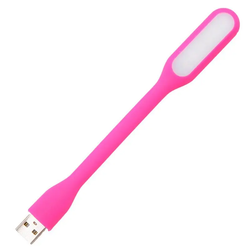Гибкая USB Портативный мини Светодиодная лампа 5V 1 2 W для игры в Настольный