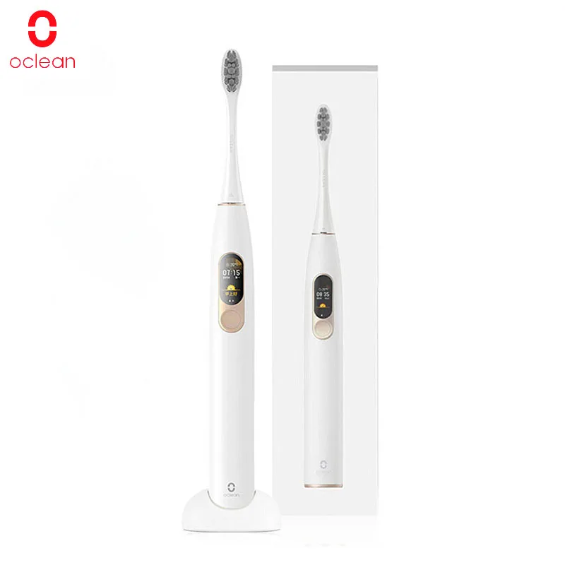Oclean X Sonic Electric Toothbrush Upgraded IPX7 Waterproof Ultrasonic automatic Tooth Brush USB Fast Charging Tooth cleaning Oclean X Sonic Electric Toothbrush Upgraded IPX7 Waterproof Ultrasonic automatic Tooth Brush USB Fast Charging Tooth cleaning