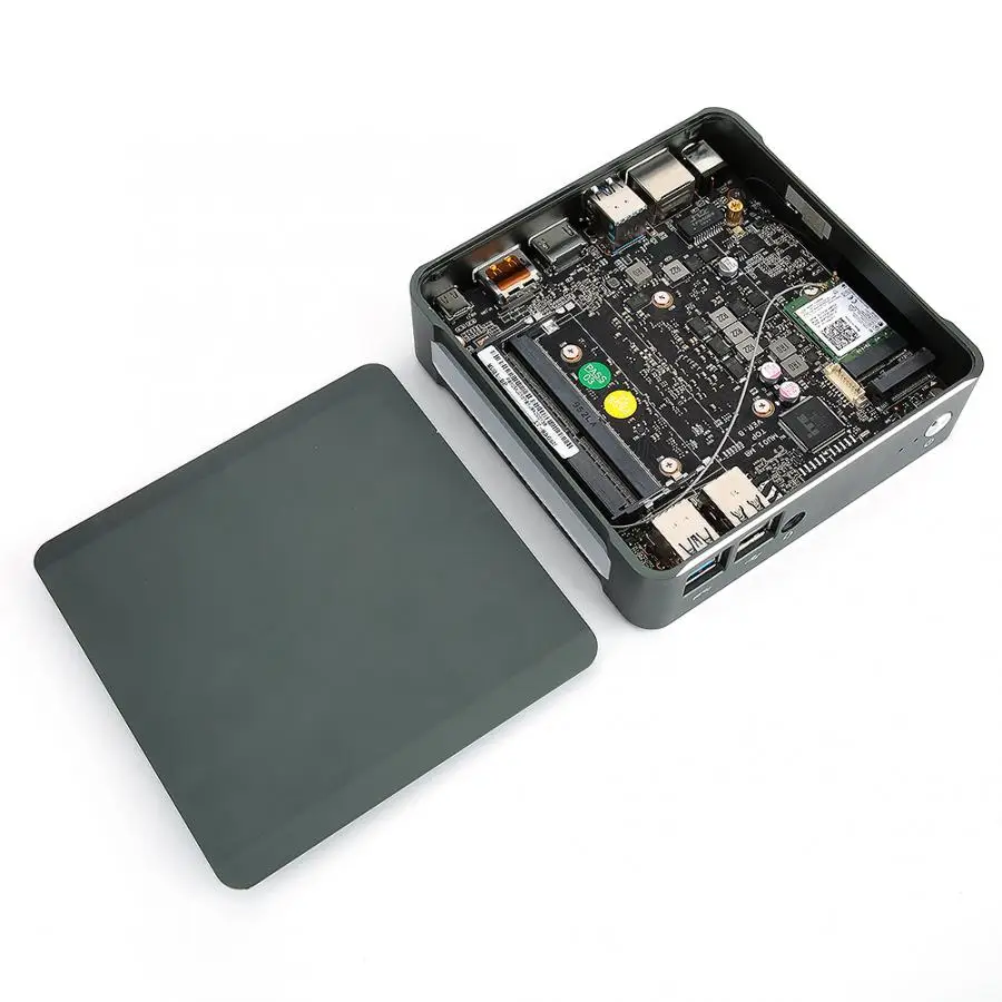 Высокопроизводительный мини-ПК Встроенный для i5 8265U cpu 4K DP 16GB ram+ 500GB SSD(100-240 V) мини настольный компьютер