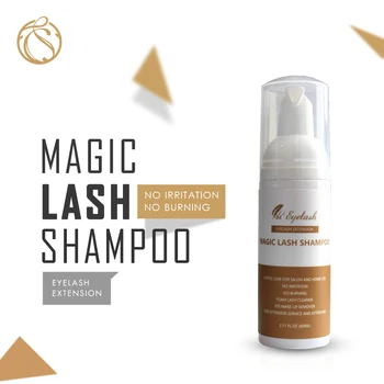 

1pcs 60ml Lash Shampoo Lash Foam Cleanser Lash Shampoo No Stimulation Individual Eyelash Extension Cleanser Shampoo Lash