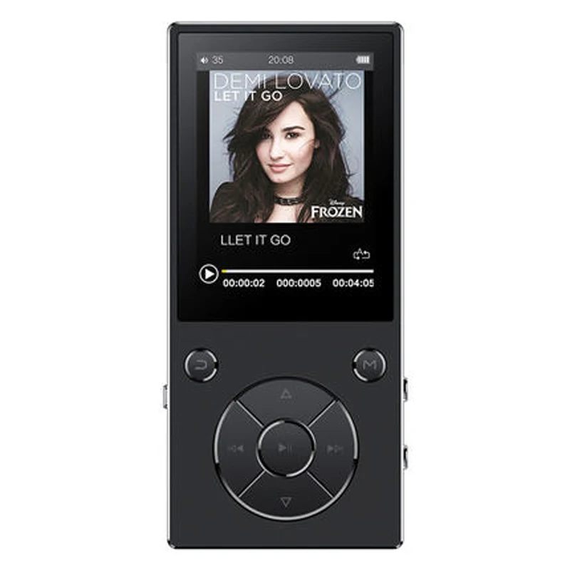 New Metal RUIZU D11 Bluetooth MP3 Player 2.4inch HD Screen 8GB HiFi Music Player with FM Radio E-Book Video Built-in Speaker 