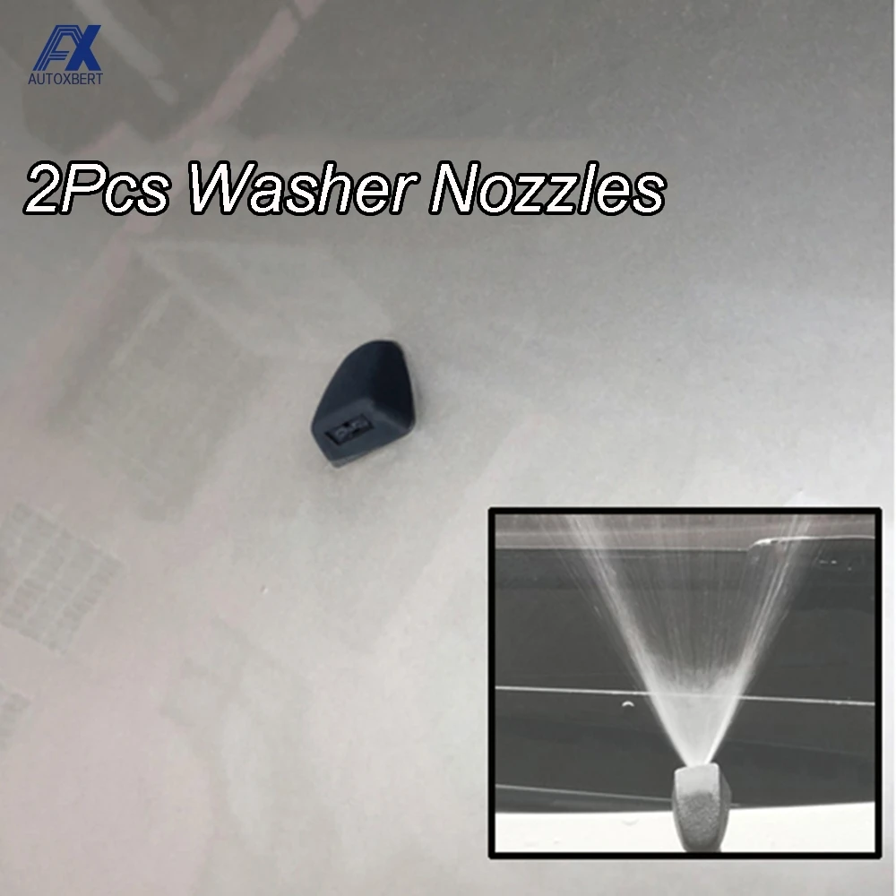 

2PCS/Set Front Windscreen Wiper Washer Jet Nozzles For Volvo C30 V40 S40 V50 C70 S70 S80 XC70 XC90 OE#30655605 7845009010