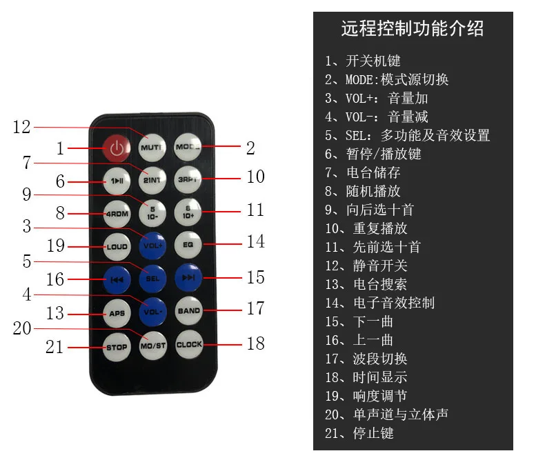 Напрямую от производителя продажи Jsd520 Автомобильный Bluetooth MP3-плеер автомобиля FM карты машины громкой связи радио