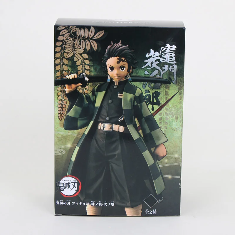 5 in box 16 см фигурка убийцы демона Kamado Tanjirou Kamado Nezuko Agatsuma Zenitsu Hashibira Inosuke Kimetsu no Yaiba ПВХ фигурка игрушки - Цвет: 5 in box