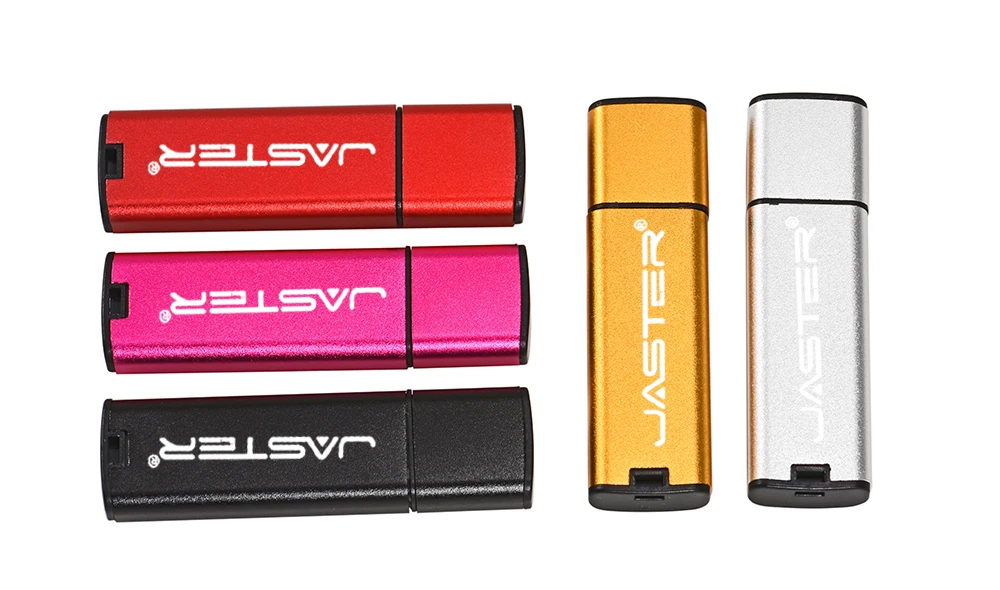 JASTER USB флеш-накопитель, пластиковый USB 2,0, флеш-накопитель, 128 ГБ, 64 ГБ, 32 ГБ, 16 ГБ, 8 ГБ, 4 Гб, USB флешка, красный, синий, черный, серебристый, розовый, флешка, подарок