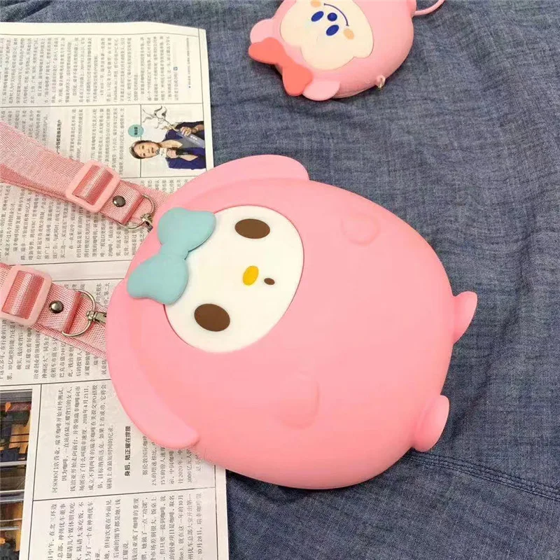 Милые розовые детские школьные ранцы Q ся с рисунком из мультфильма для девочек