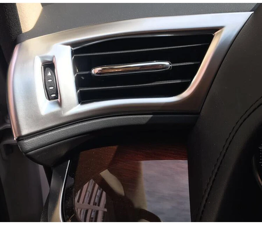 Автомобильные аксессуары для Toyota Alphard/Vellfire AH30- ABS приборной панели кондиционера на выходе Вентиляционное покрытие отделка матовая