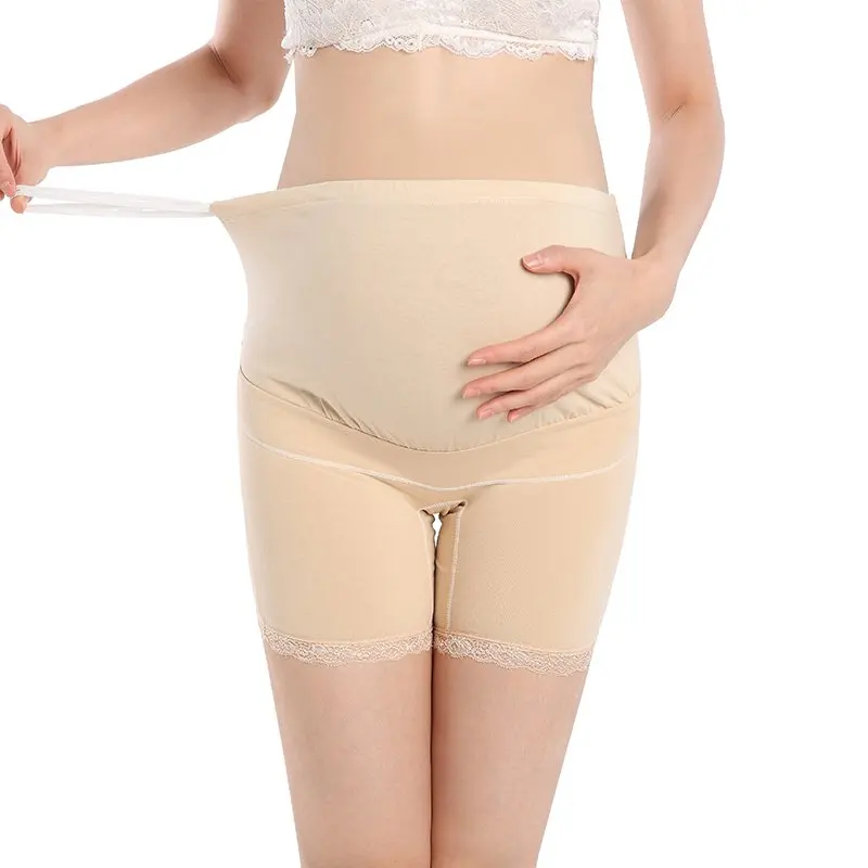 Женское моделирующее белье для беременных, нижнее белье до середины бедра, бесшовное Мягкое Нижнее Белье для беременных женщин из хлопка