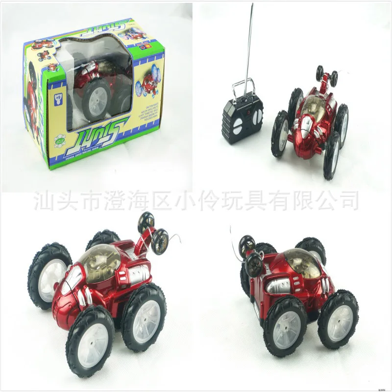 

Remote Control Tumbling Stunt Car Dumpers Electric Remote Control Car CHILDREN'S Toy Car with Light And Music Remote-control Aut