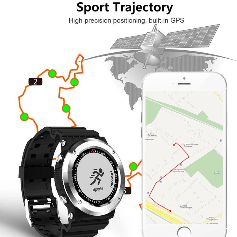 696 Q6 модный браслет для смарт-часов gps монитор сердечного ритма спортивный режим фитнес-трекер IP67 водонепроницаемые спортивные часы