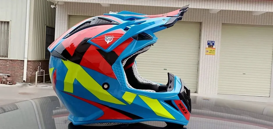 Супер-Крутой мотоциклетный внедорожный шлем ATV шлем для кроссового велосипеда MTB горные Гонки шлем NEXX capacetes гоночная Горная