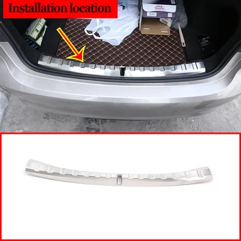 

Stainless Steel Outside&Inner Rear Bumper Sill Protector Plate Cover Guard Moulding Trim For BMW 3 Series G20 2019-2020 Styling