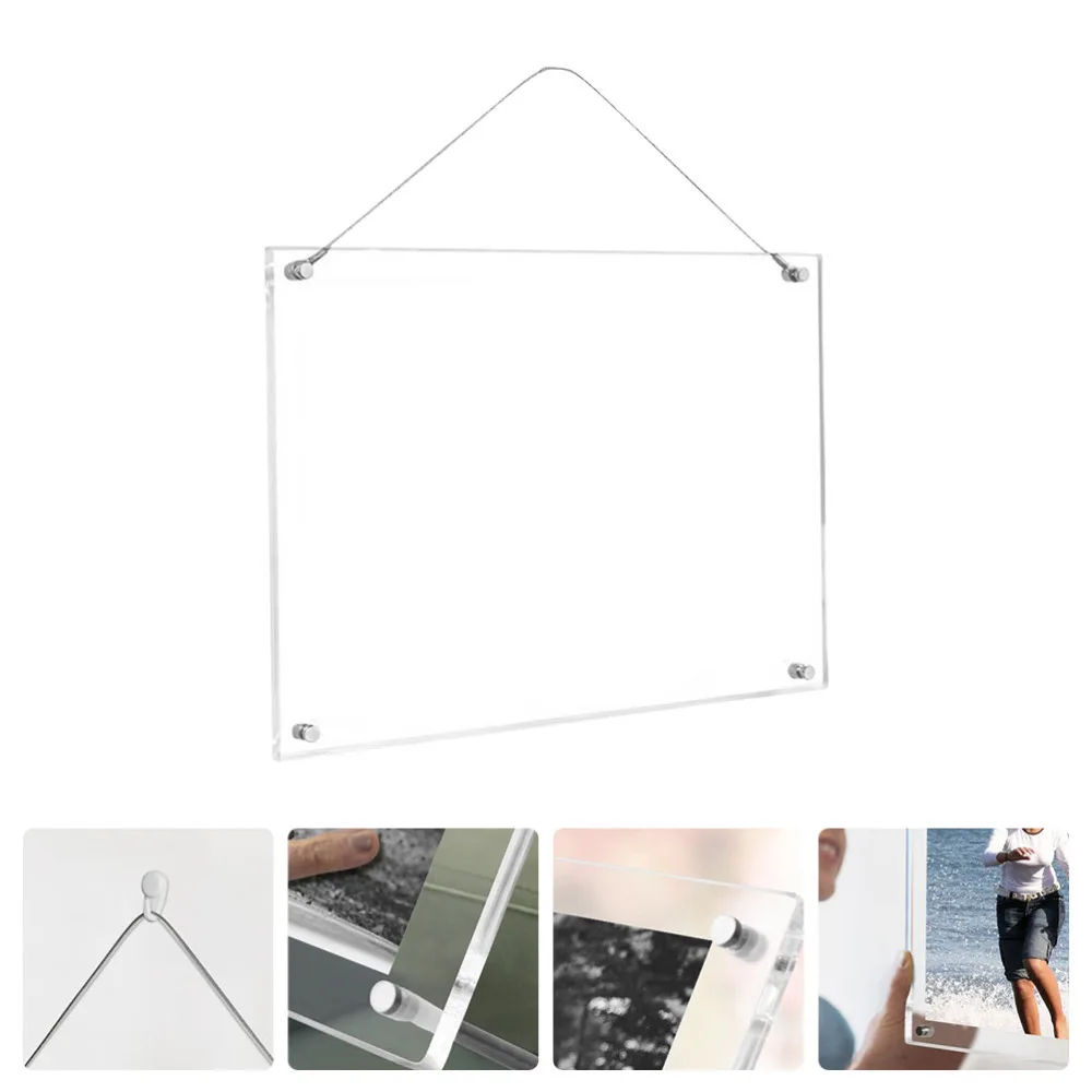 

1Pc Creative Frame Home Picture Frame Photo Holder for Home Display Decoration