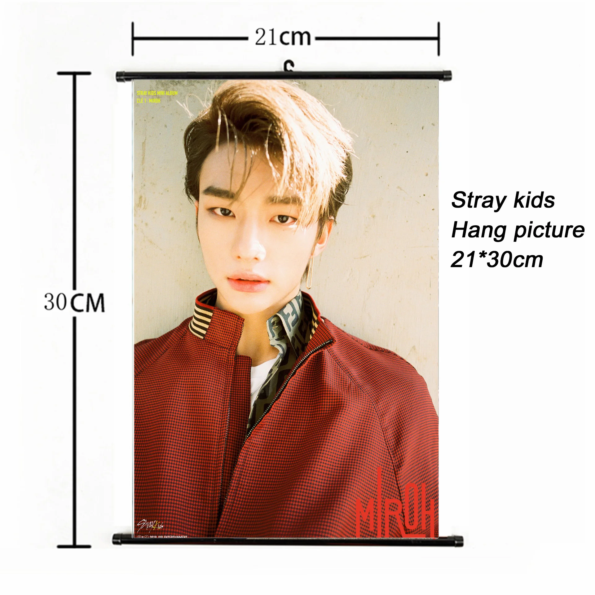 Модный Kpop Stray Kids have picture 21*30 см плакат stray kids MIROH альбом Фотокарта для фанатов Коллекция корейский Канцелярский набор - Цвет: SKD00811