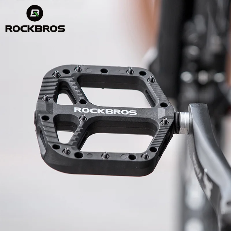 ROCKBROS ультра-светильник MTB педали велосипеда Горные покрыт нейлоновым волокном
