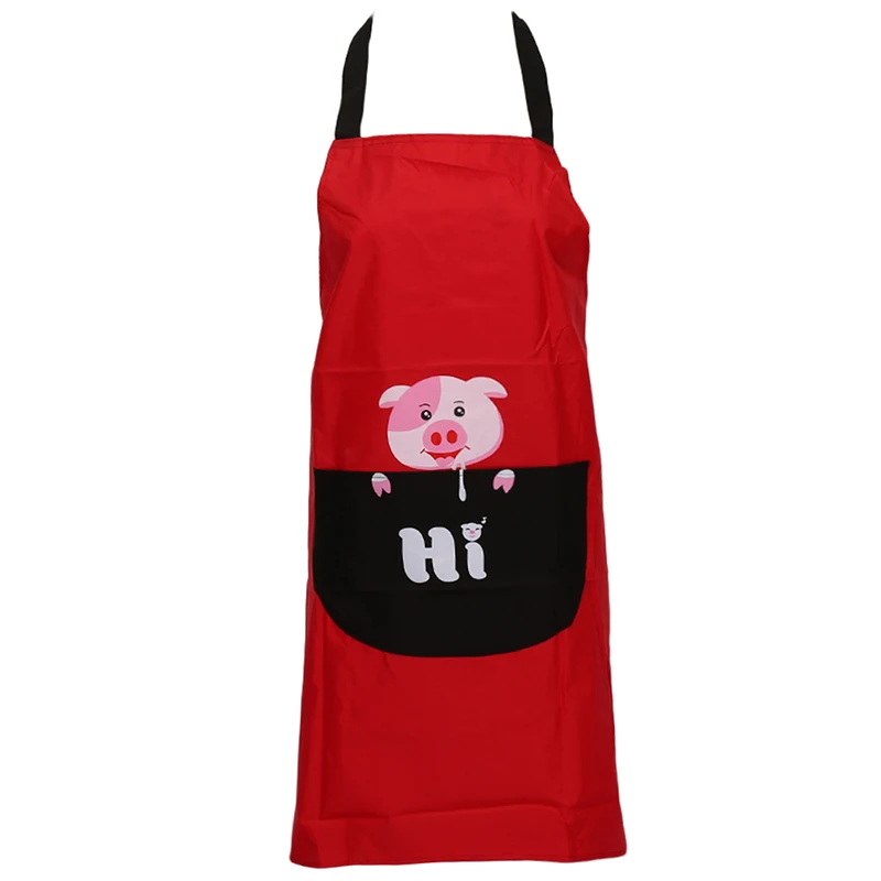 Waterproof Apron Creative Kitchen Anti-fouling and Oil-proof Adult Protective Gowns Sleeveless Overalls