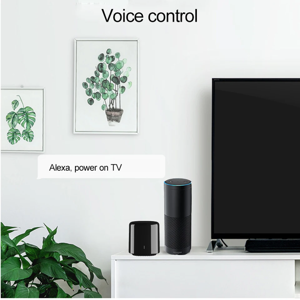 Broadlink Bestcon RM4C Mini Smart Home WiFi IR Remote Controller Compatible with Alexa amazon Google Home Automation Modules