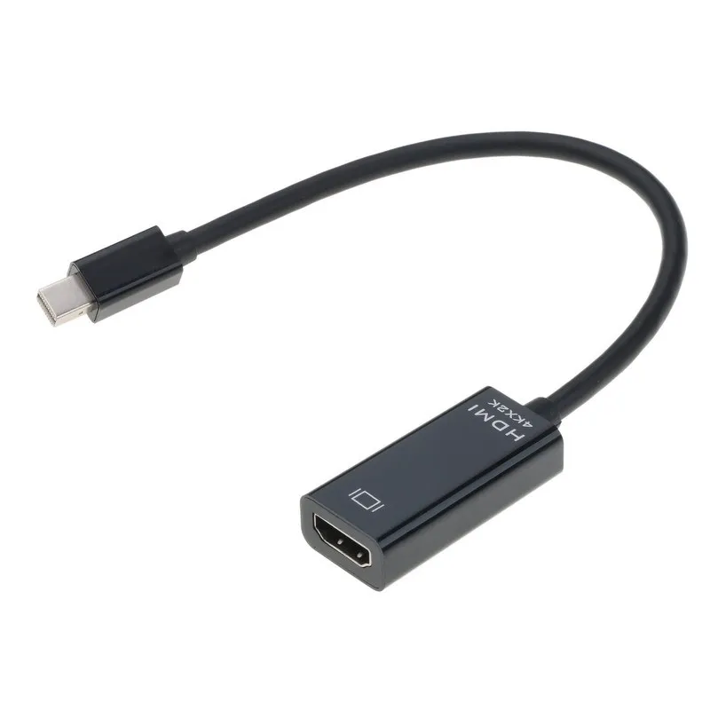 Мини DP к HDMI патч-корд 4k x 2K Мини DP к HDMI конвертер Кабель компьютера Поворот дисплея передачи