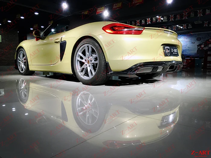 Z-ART 981R волокно стекло тюнинг тела комплект для Porsche Boxster 2012- волокно стекло aerokit Комплект для Porsche 981 Модифицированный Корпус Комплект