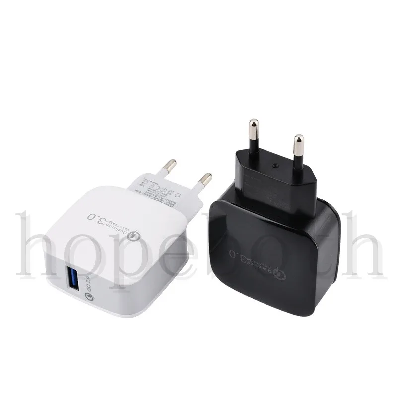 10pcs 18W Quick Charge 3.0 Fast Mobile Phone Charger EU/US Plug Wall USB Adapter for iPhone Samsung Xiaomi Huawei |