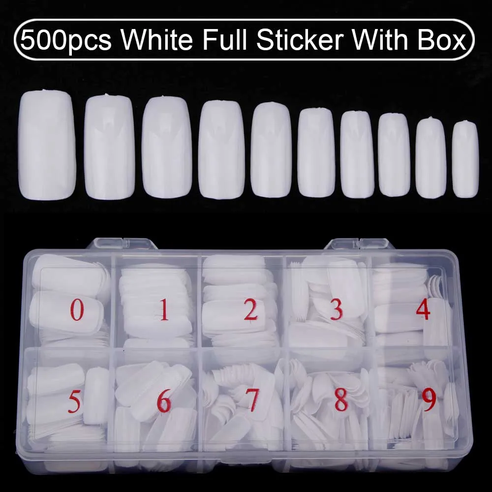 White Full with box