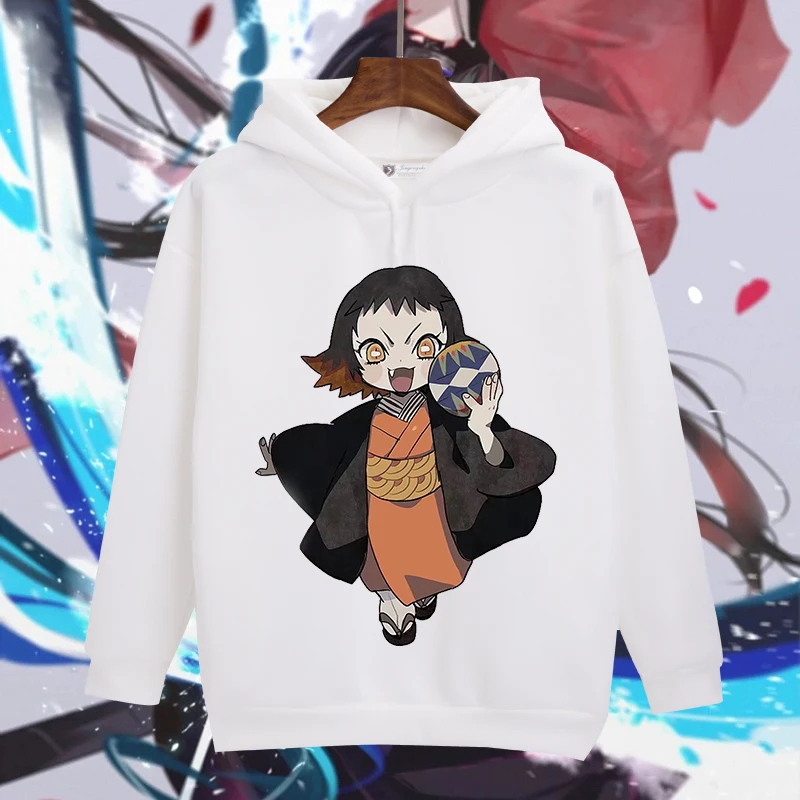 Demon Slayer: Kimetsu no Yaiba; толстовки с принтом Kamado Tanjirou; толстовки с длинными рукавами; сезон осень-зима; теплый пуловер