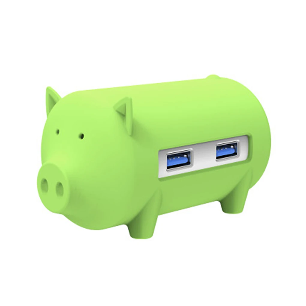 ORICO USB3.0 концентратор мультфильм животное 3 порта устройство для чтения карт SD TF Многофункциональный адаптер ноутбук ПК USB разветвитель TF/SD кард-ридер - Цвет: NO.2