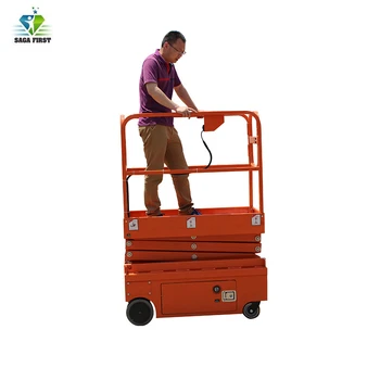 Online Mobile Electric Self Propelled Narrow Scissor Lift With Best Ship Date